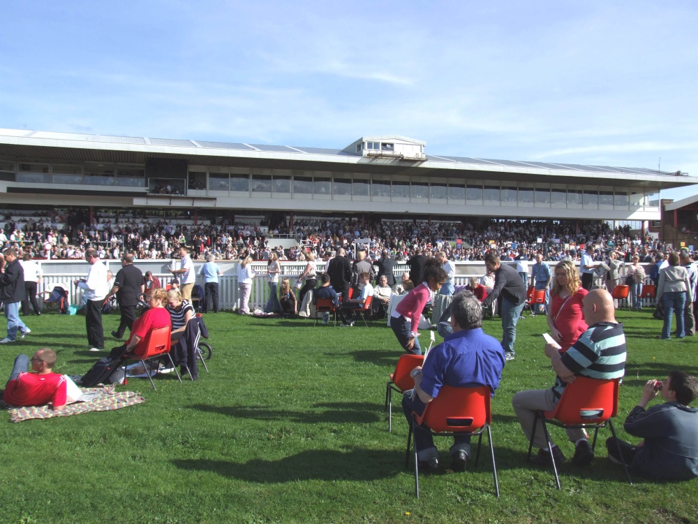 Redcar Racecourse, Redcar, North East England.