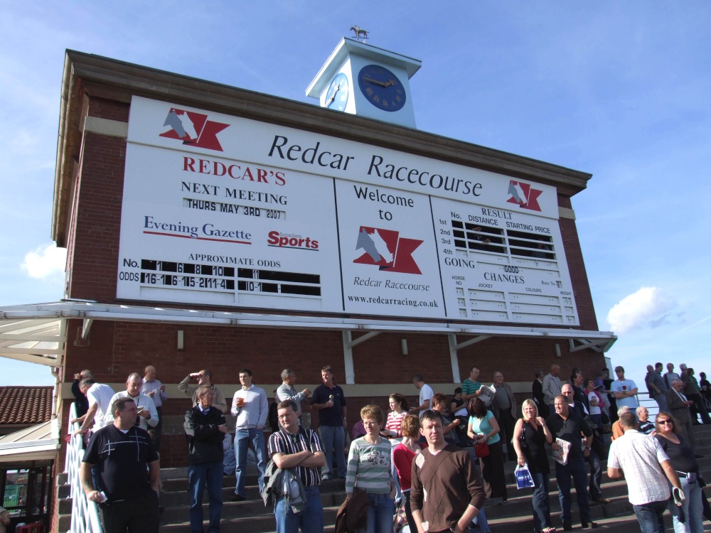 Redcar Racecourse,
Redcar, North East England.