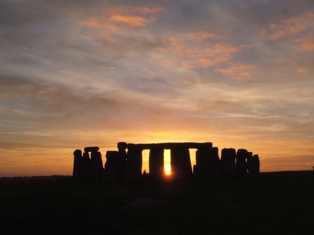 A picture of Stonehenge photo by Jim Mitchell
