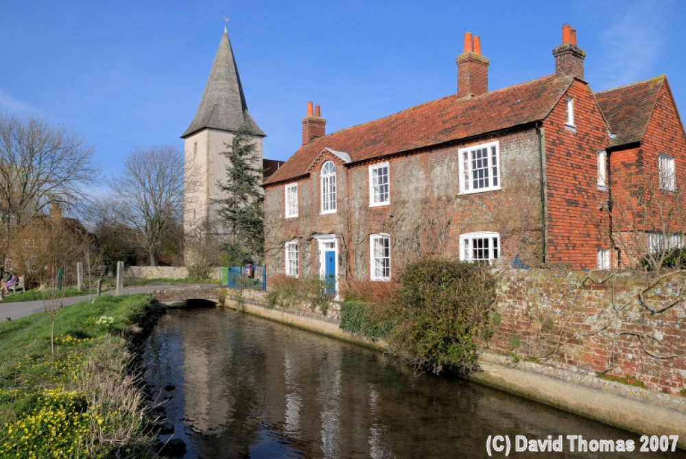 "Bosham village nr Chichester, taken March 16th 2007 with Nikon D80