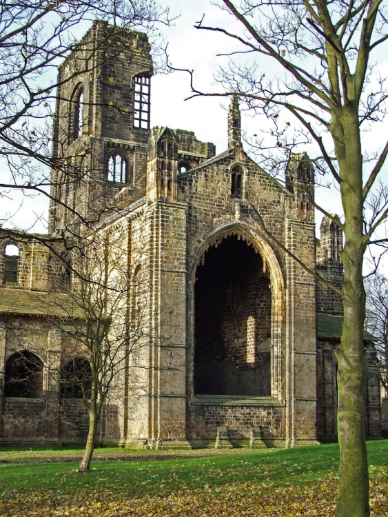 Kirkstall Abbey near Leeds, West Yorkshire
