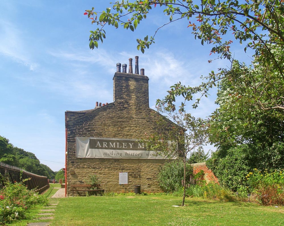 Photograph of Armley Mills Industrial Museum near Leeds, West Yorkshire