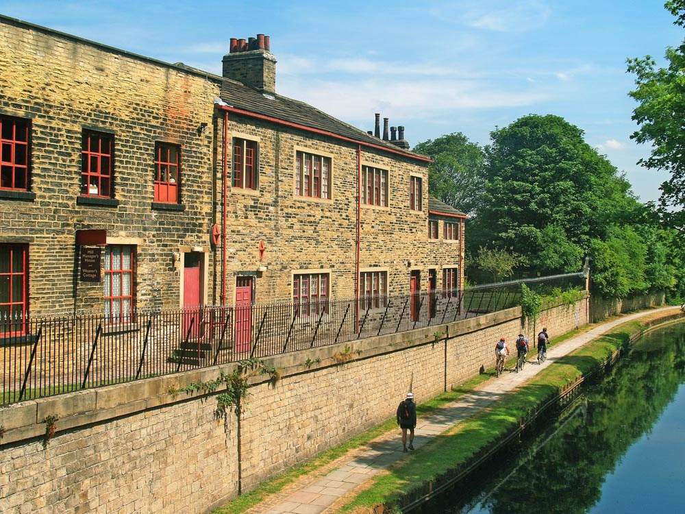 Photograph of Armley Mills Industrial Museum near Leeds.