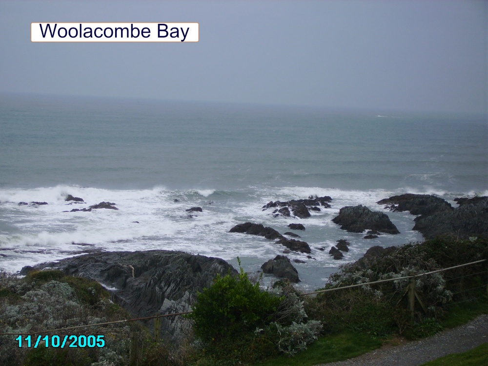 Dramatic coast with wonderful surfing waves.
Woolacombe Bay Devon