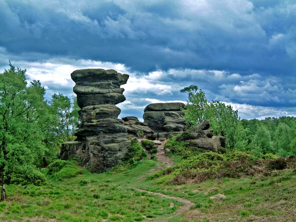 Brimham Rocks Country Park, North Yorkshire. photo by Rob Mclean