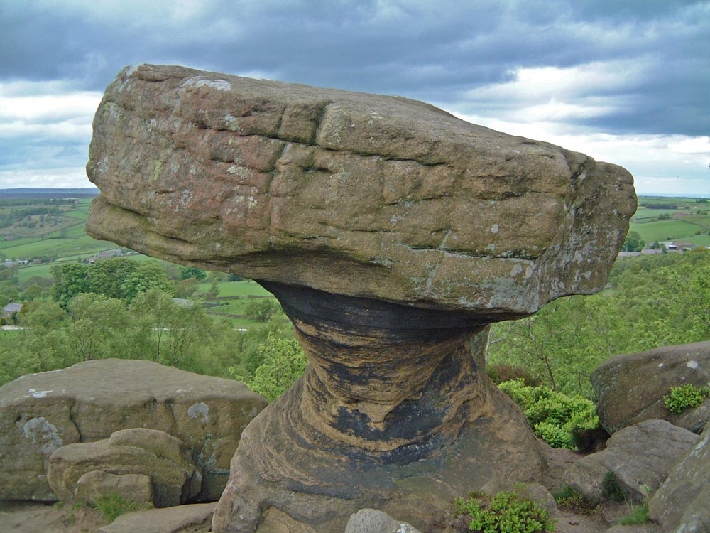 Brimham Rocks Country Park, North Yorkshire.