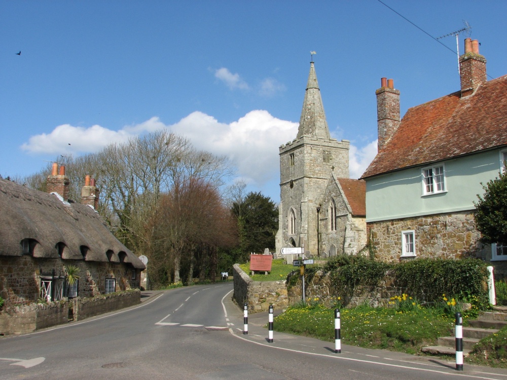 The Church of St Peter, Shorwell, on the Isle of Wight