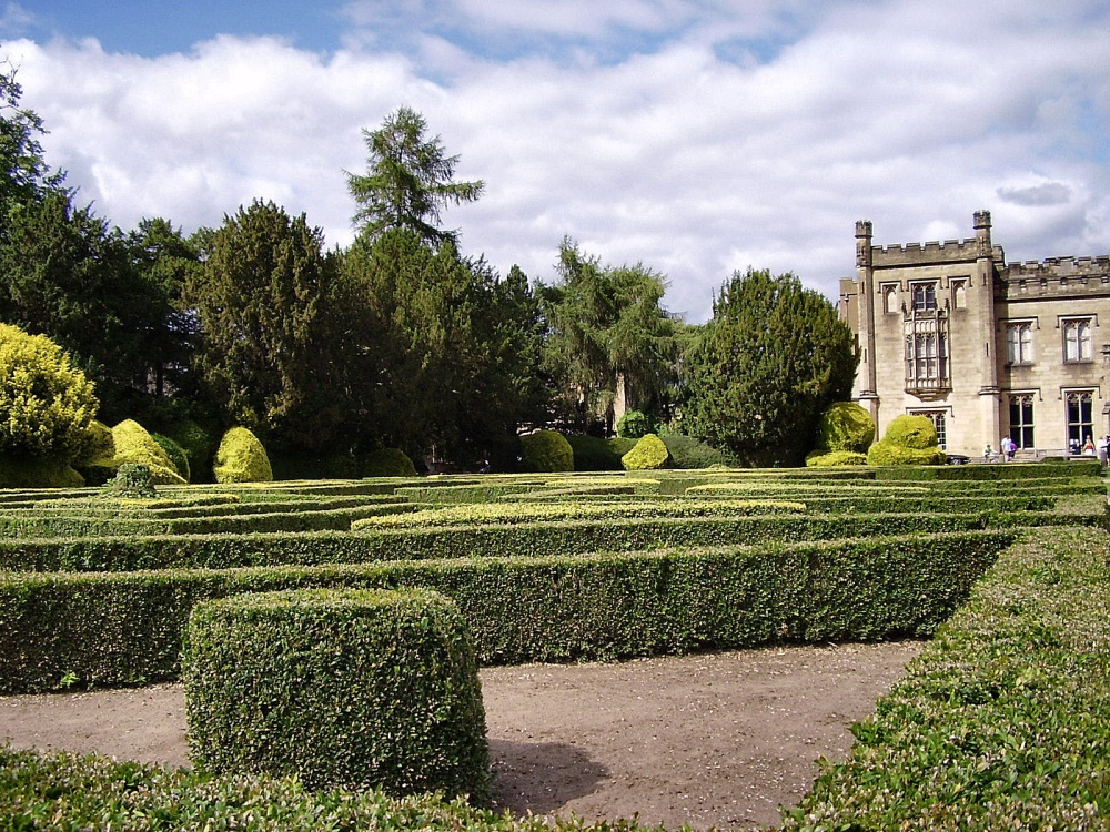 Photograph of Rear of Elvaston Castle, Derbyshire.