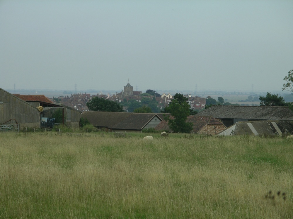 Town of Rye Viewed from the West