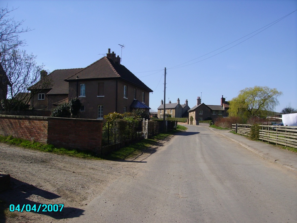 Just about the only street in
Budby in Nottinghamshire.