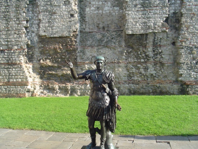 Outside the tower of London in London