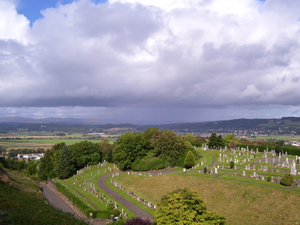 view from Stirling Castle, Stirling, Scotland