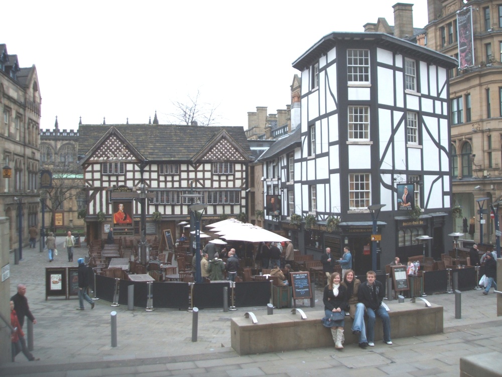 The Shambles Pub in downtown Manchester.