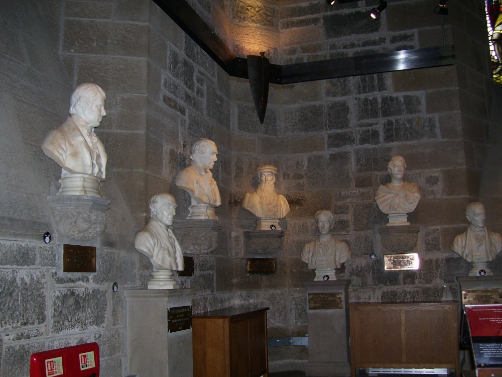 Hall of Heroes, National Wallace Monument, Stirling, Scotland photo by Lauren Daniells