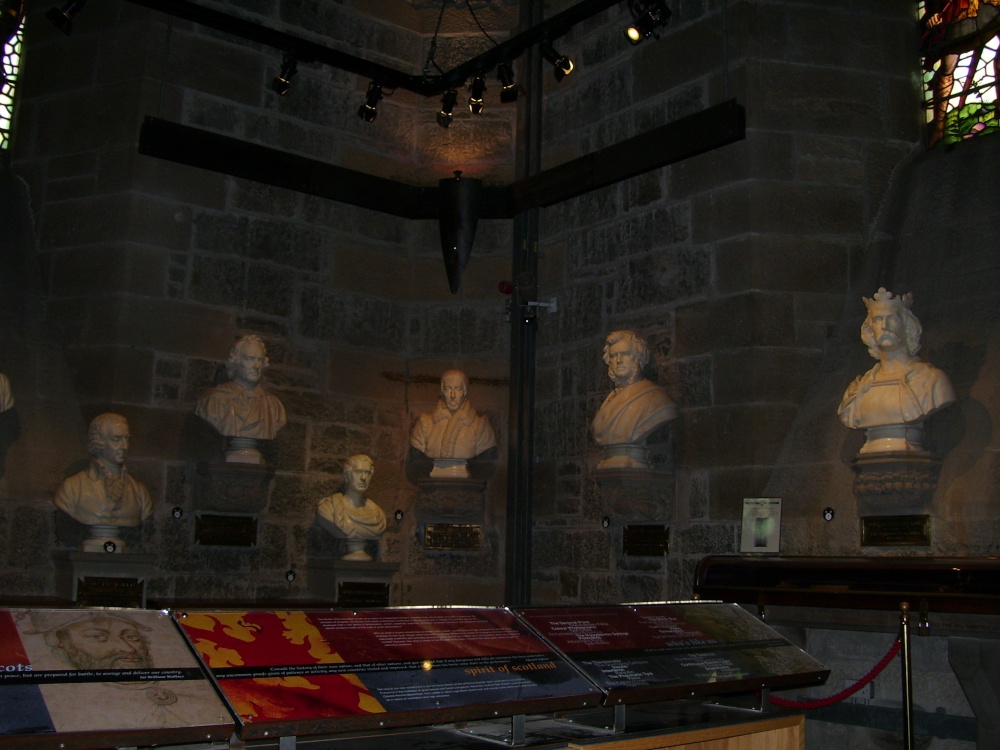 Hall of Heroes, National Wallace Monument, Stirling, Scotland photo by Lauren Daniells
