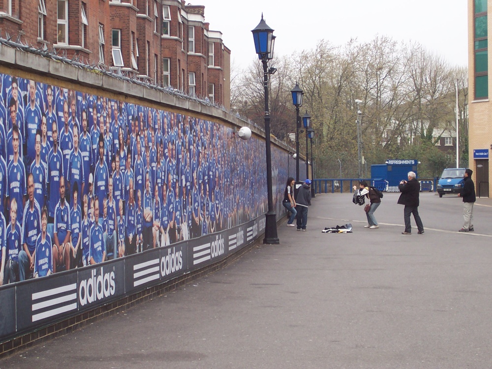 The Wall Stamford Bridge - Chelsea Football Club  SW6