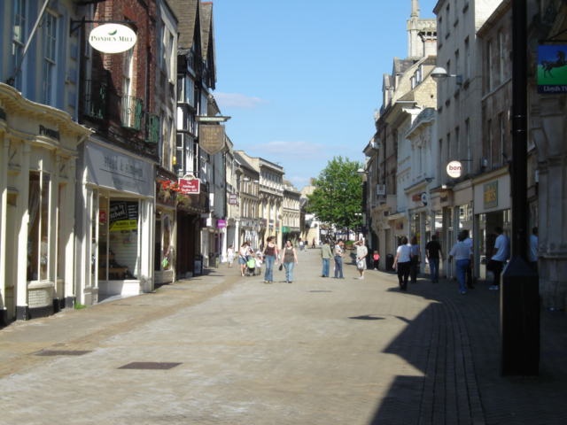 High Street at Stamford, Lincolnshire