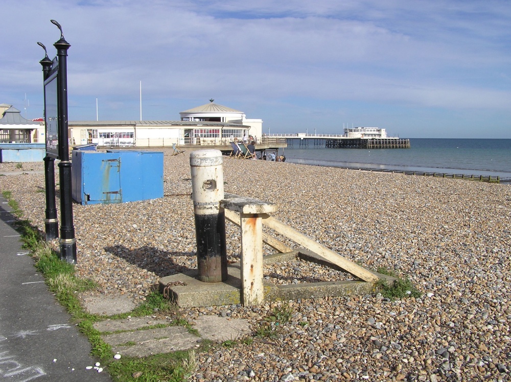 The Pier and 'Bandstand', Worthing, Sussex