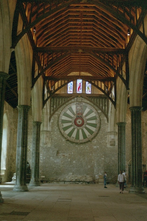 the Round Table at Arthur's Great Hall in Winchester