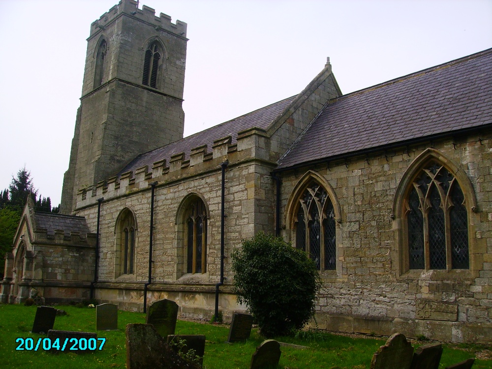 St John the Baptist Church in Treswell, Nottinghamshire.
A pretty rural village.