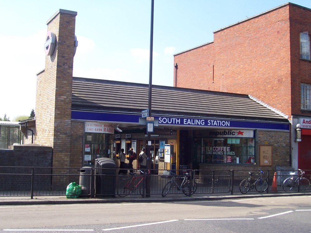 Photograph of South Ealing Station (Piccadilly Line)