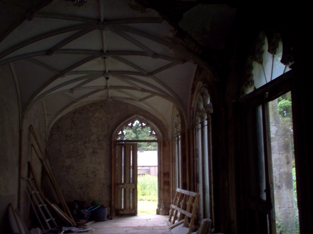 A picture of Lowther Castle photo by John Shields