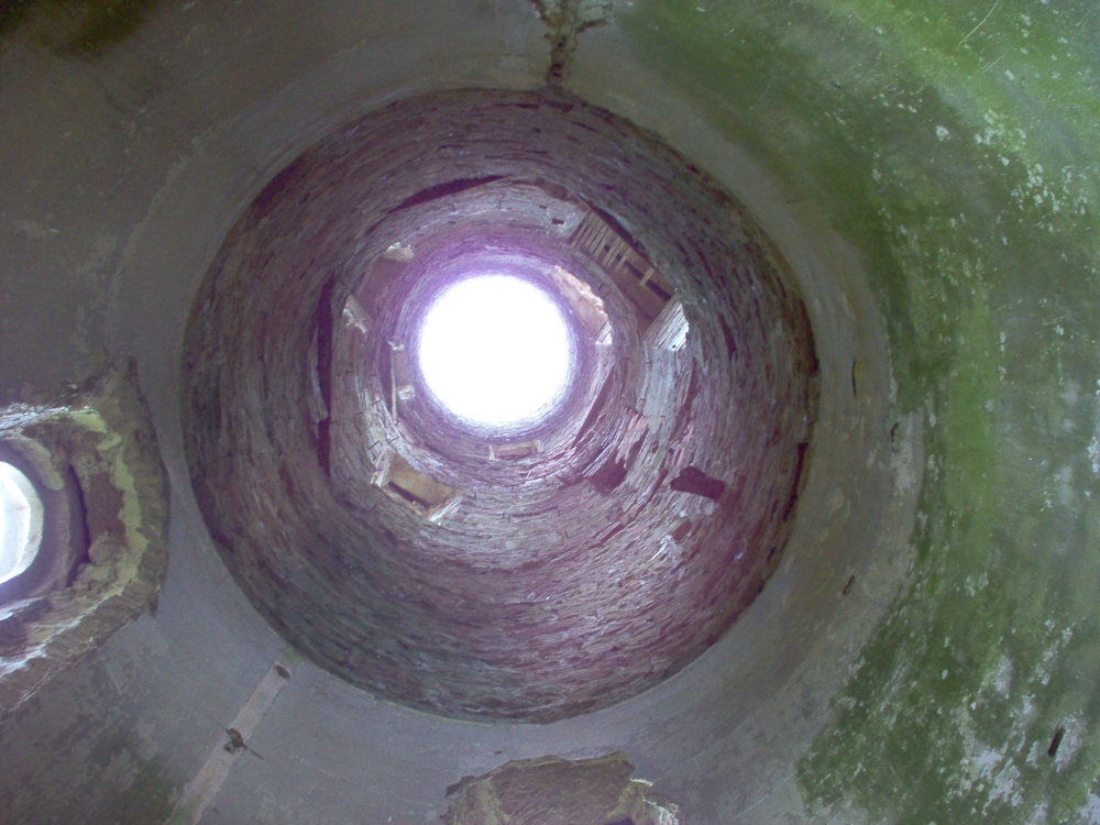 Lowther Castle, Cumbria. I took this picture from inside on the turrets in the front of the castle. photo by John Shields