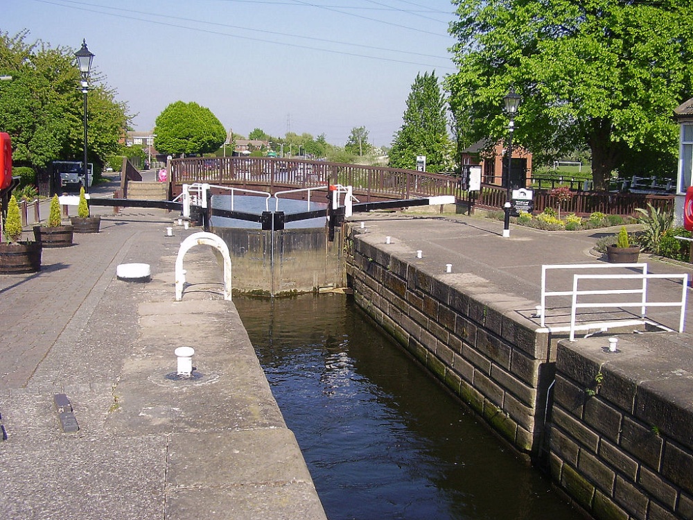 Beeston Lock, Beeston/Nottingham Canal, Beeston, Nottinghamshire.