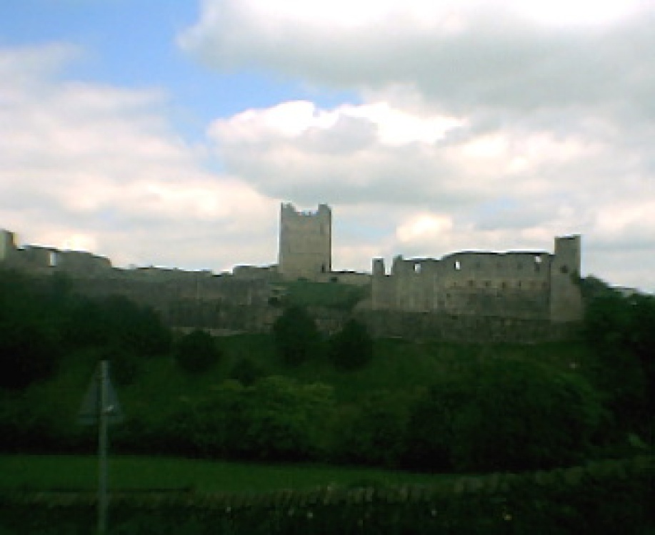 view of Richmond Castle, North Yorkshire