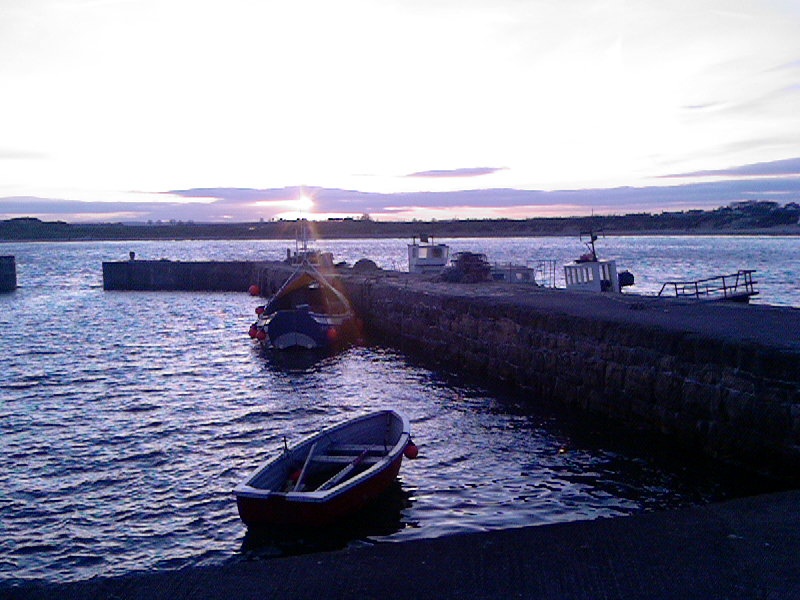 Photograph of Beadnell Harbour, Beadnell, Northumberland. 2007.