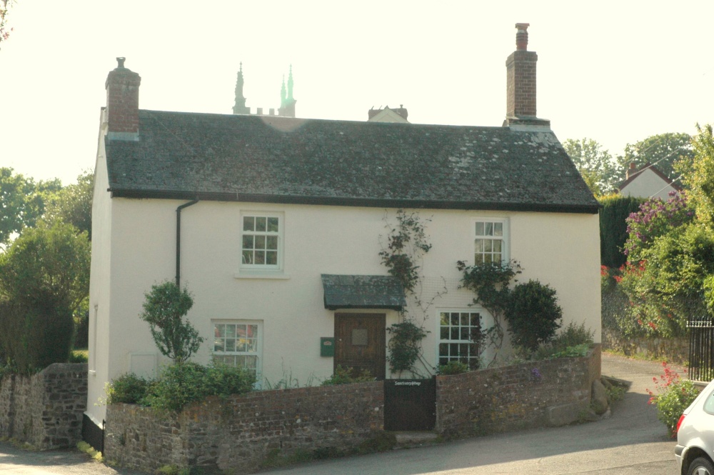 Photograph of the Santuary cottage, Stratton, Cornwall