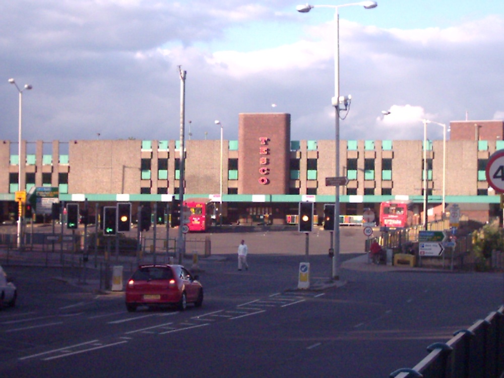 Mansfield bus station, Nottinghamshire