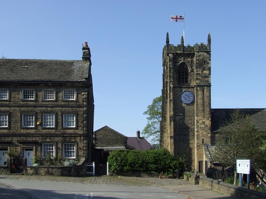 Photograph of St Wilfreds Parish Church, Calverley, West Yorkshire.