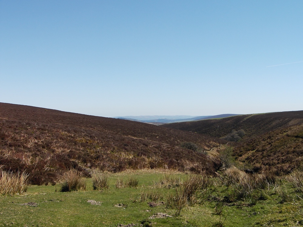 A view of Exmoor National Park in Somerset
