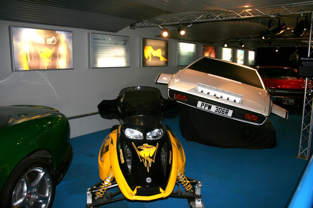 Vehicles used in the James bond films,Beaulieu National Motor Museum,Beaulieu,Hampshire