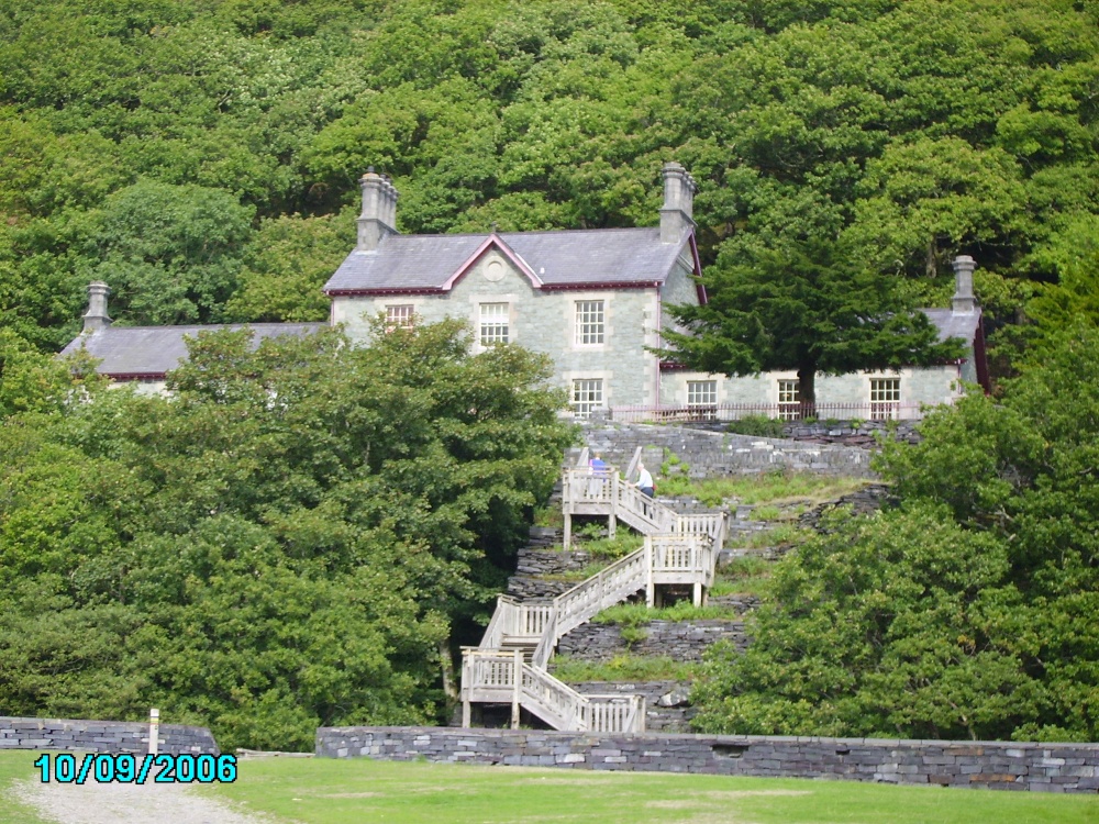 The cottage hospital now a museum in Llanberis, North Wales.