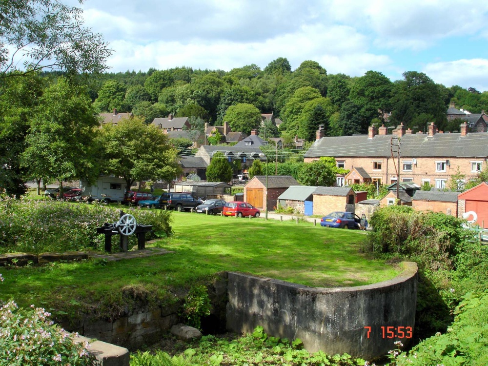 Disused canal in Oakamoor, Staffordshire