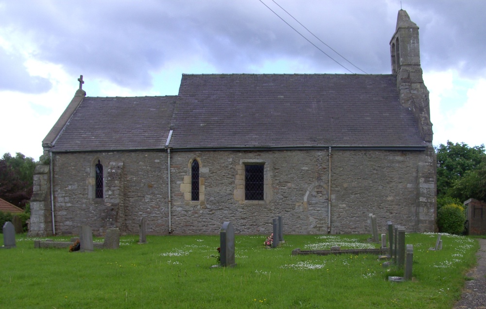St Peter Church in Stokeham in Nottinghamshire. This is a lovely old church in this small village.
