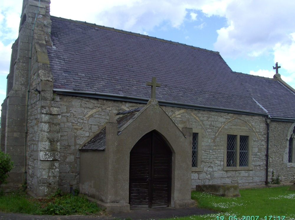 St Peter Church in Stokeham in Nottinghamshire. This is a lovely old church in this small village.