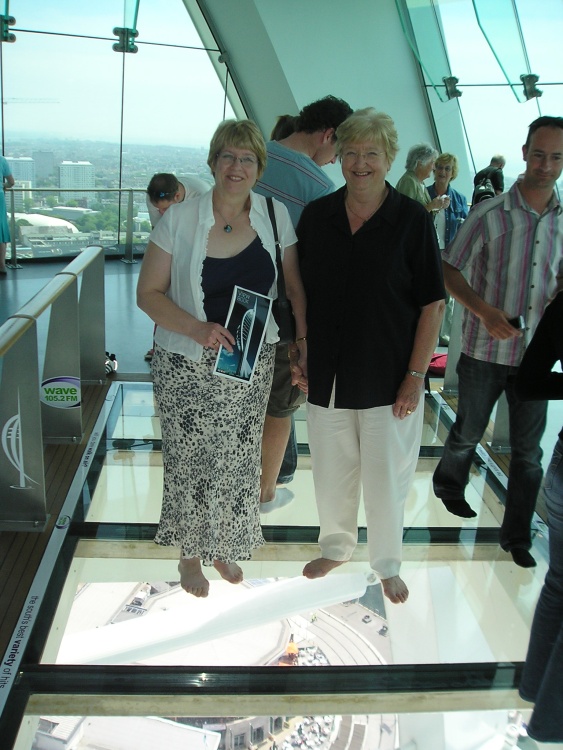 Spinnaker tower, top to bottom, Portsmouth