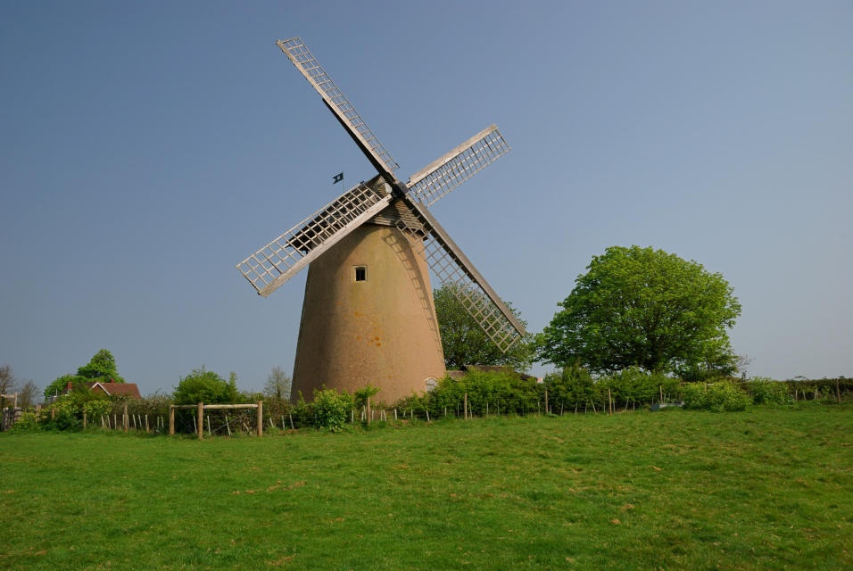 Photograph of Bembridge Windmill - Isle of Wight Taken in April 2007