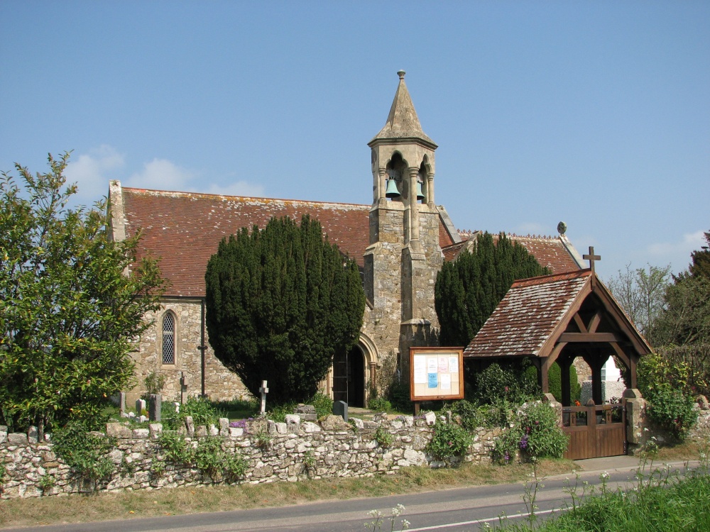 Thorley Church. Thorley Street, on the Isle of Wight