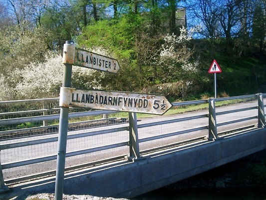 Pound Alehouse Bridge between Llangunllo and Llanbister in Radnorshire, Powys