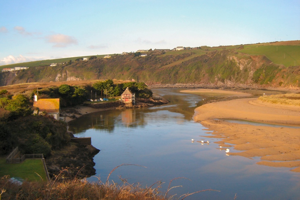 Photograph of River Avon, Near Bantham