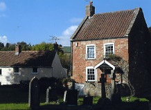 Church Yard in Chew Magna, Somerset