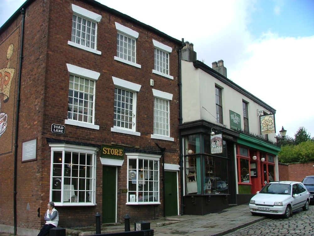 Photograph of Toad lane coop shop in Rochdale, Greater Manchester