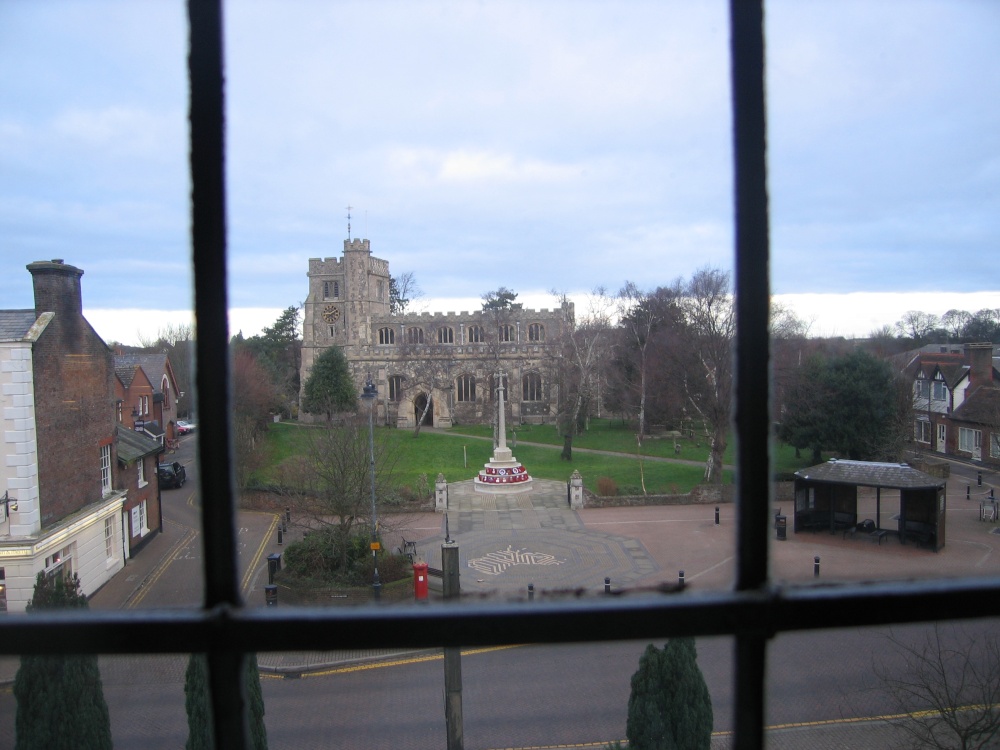 Tring War Memorial and Church