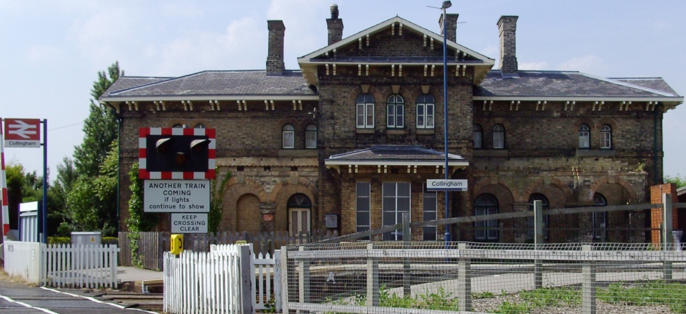Photograph of Train Station in Collingham, Nottinghamshire