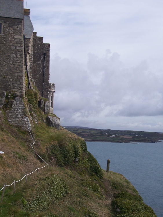 View from the castle at the summit of St. Michael's Mount