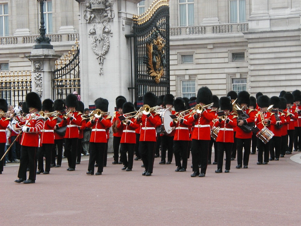 Changing of the guard in London photo by Franklin Graham